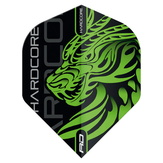 Jonny Clayton Green Dragon Hardcore Standard Darts Flights