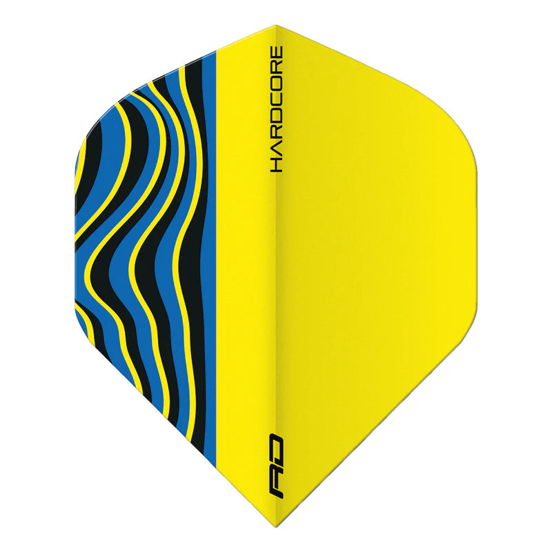 Red Dragon Hardcore Radical Yellow Dart Flights