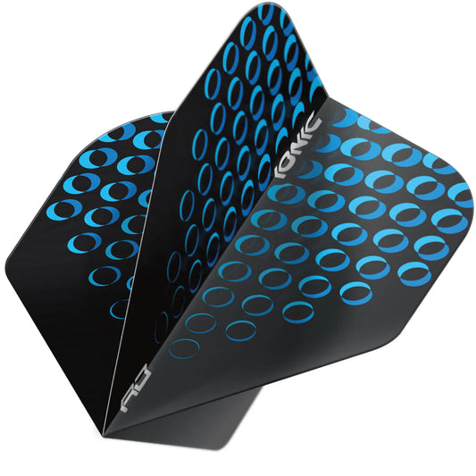 Red Dragon Hardcore Ionic Blue Circles Standard Dart Flights