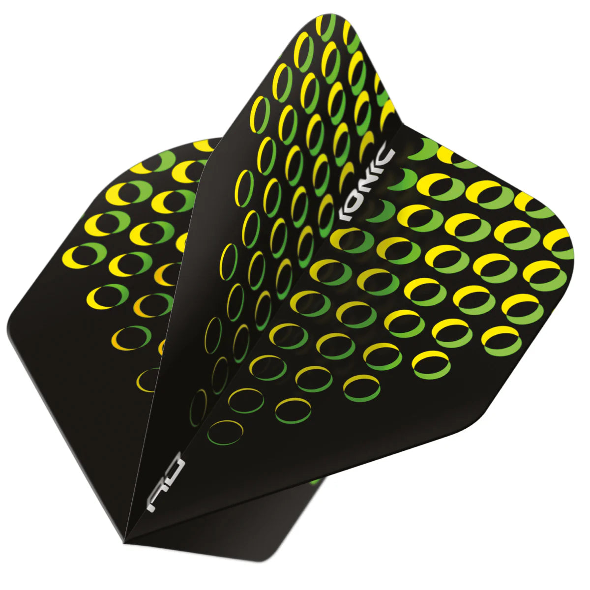 Red Dragon Hardcore Ionic Yellow Circles Standard Dart Flights