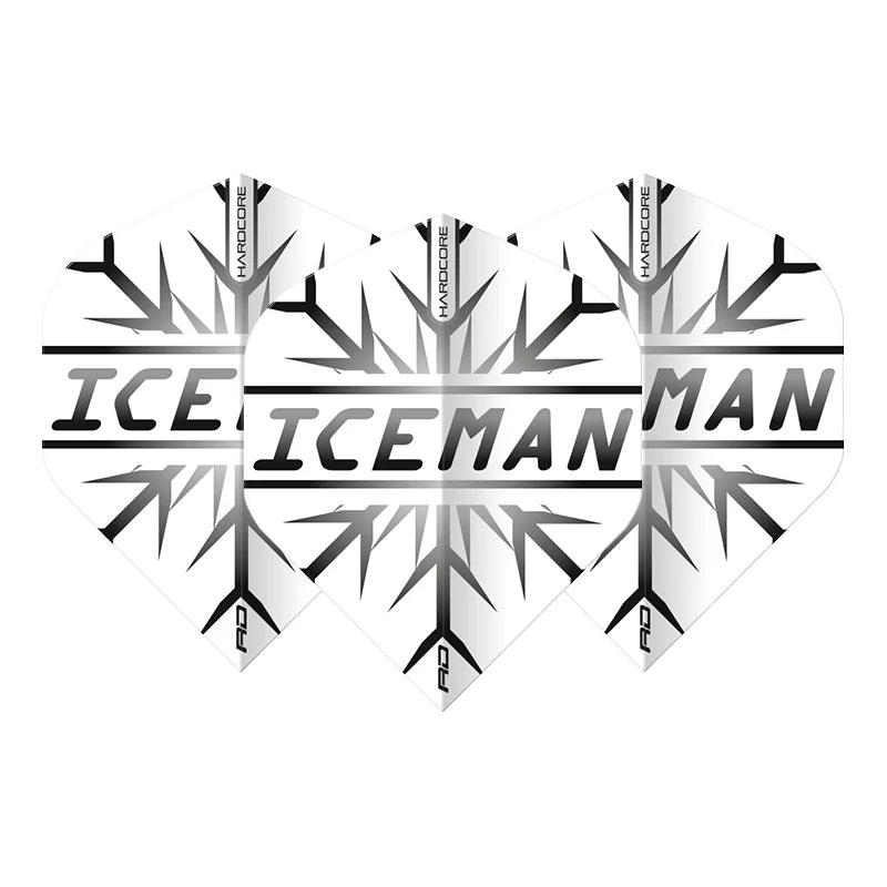 Gerwyn Price Black Snowflake Hardcore Standard Darts Flights