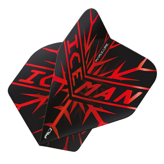 Gerwyn Price Red Hardcore Premium Standard Dart Flights