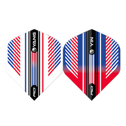 Red Dragon Red & Blue Yin Yang Standard Darts Flights