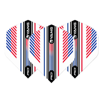 Red Dragon Red & Blue Yin Yang Standard Darts Flights