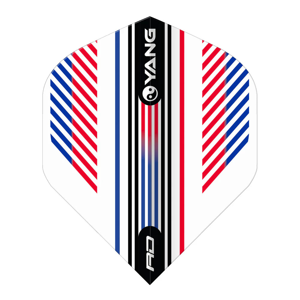 Red Dragon Red & Blue Yin Yang Standard Darts Flights