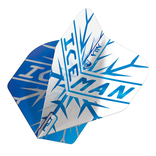 Gerwyn Price Blue & White Yin Yang Standard Darts Flights