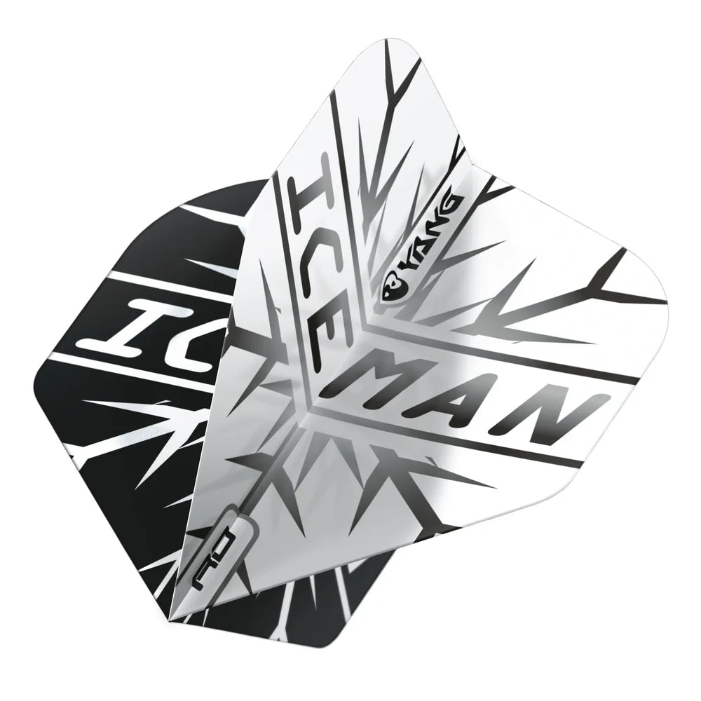 Gerwyn Price Black & White Yin Yang Standard Darts Flights