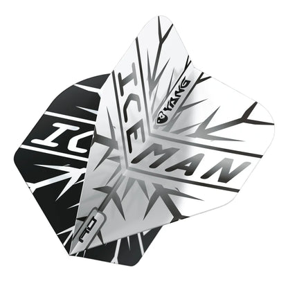 Gerwyn Price Black & White Yin Yang Standard Darts Flights