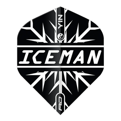 Gerwyn Price Black & White Yin Yang Standard Darts Flights