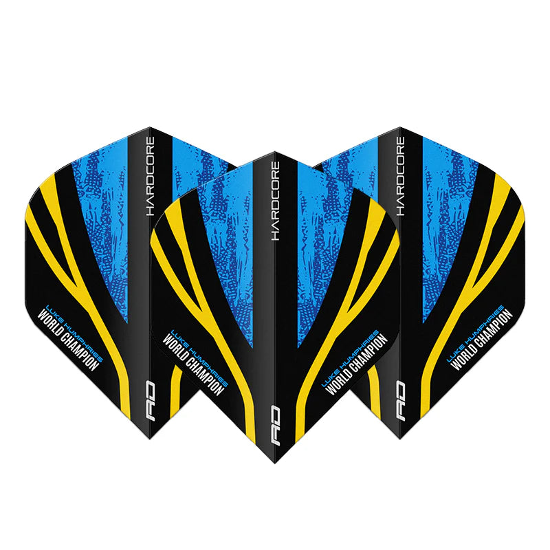 Luke Humphries WC Hardcore Standard Darts Flight