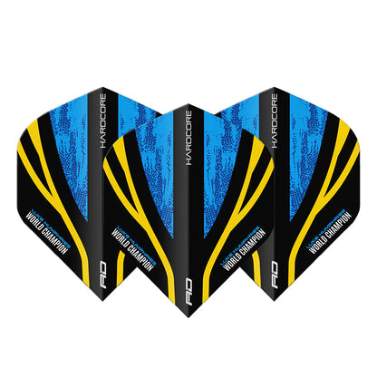 Luke Humphries WC Hardcore Standard Darts Flight