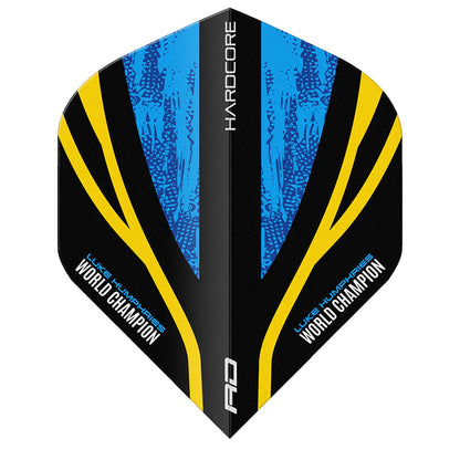 Luke Humphries WC Hardcore Standard Darts Flight