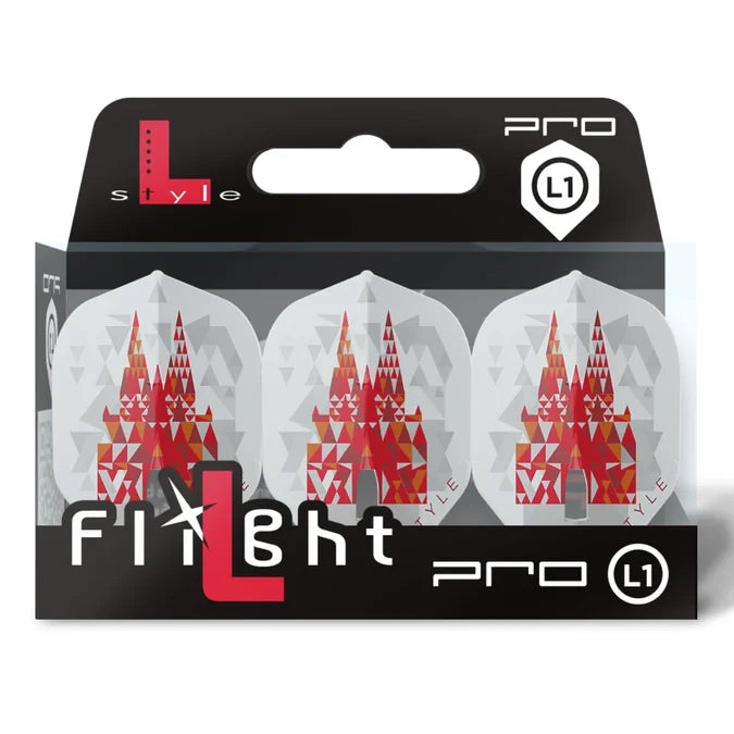 L-Style Darts L-Flight PRO L1 Florian Hempel V2 White Flights