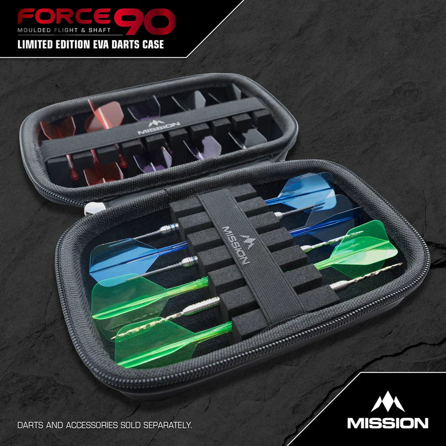 Mission Force 90 Limited Edition Grey Large Dart Case
