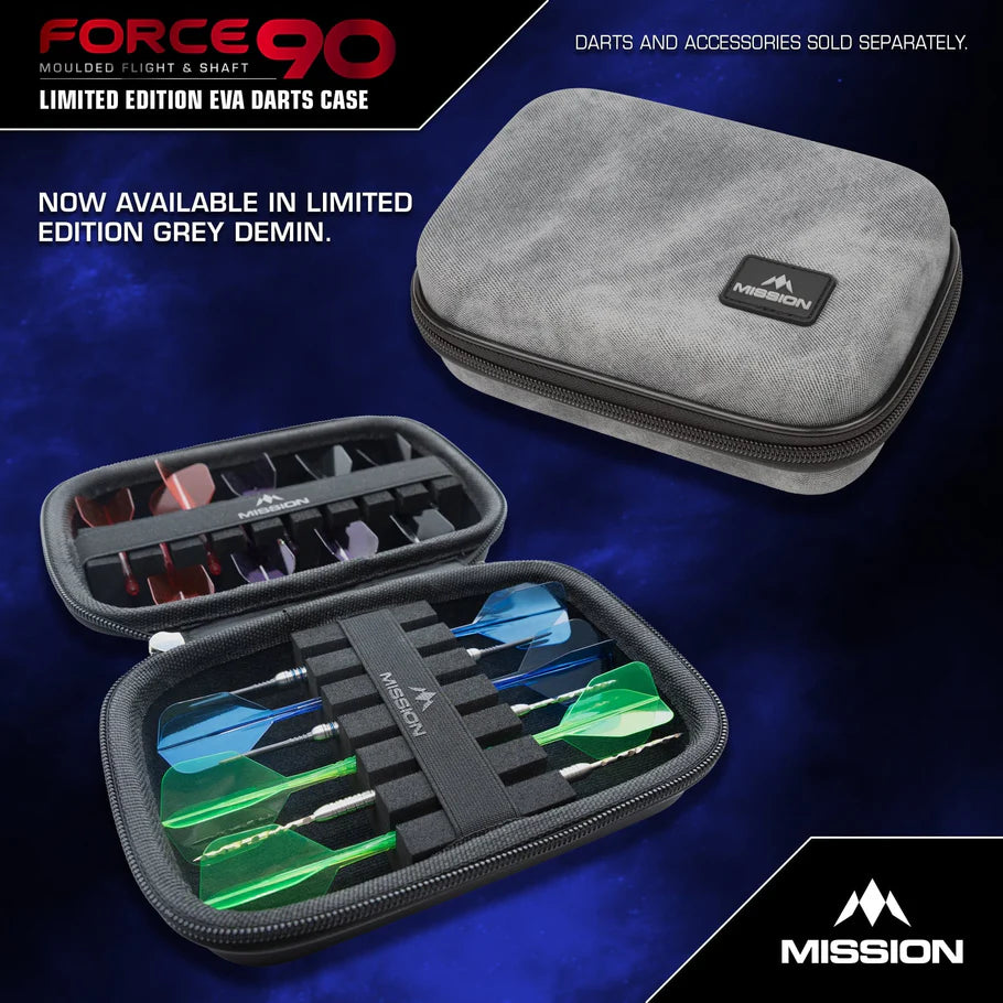 Mission Force 90 Limited Edition Grey Large Dart Case