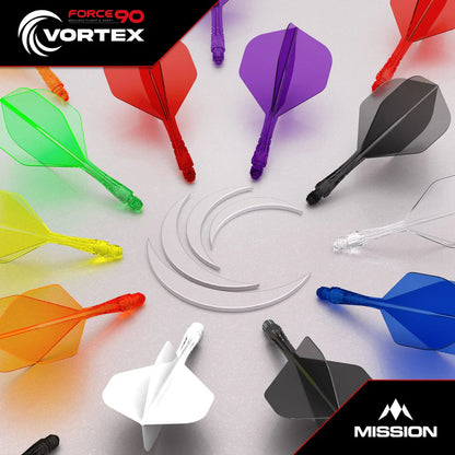 Mission Force 90 Vortex – Moulded Flight & Shaft No 2