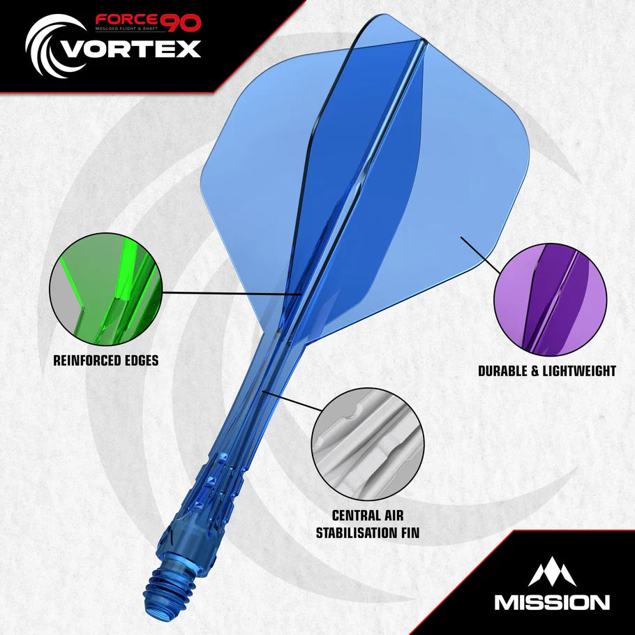 Mission Force 90 Vortex – Moulded Flight & Shaft No 2