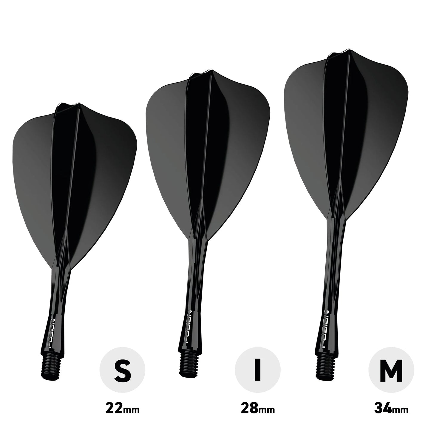 Winmau Fusion Arrow Integrated Darts Flights & Stems