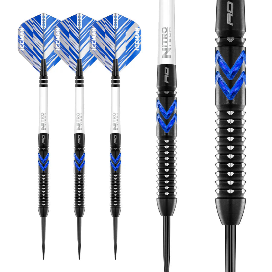 Red Dragon Gerwyn Price Blue Ice SE 90% Tungsten Steel Tip Darts