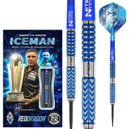 Gerwyn Price Glacier 90% Tungsten Darts