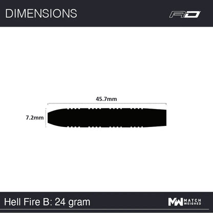 Red Dragon Hellfire B 80%Tungsten Darts