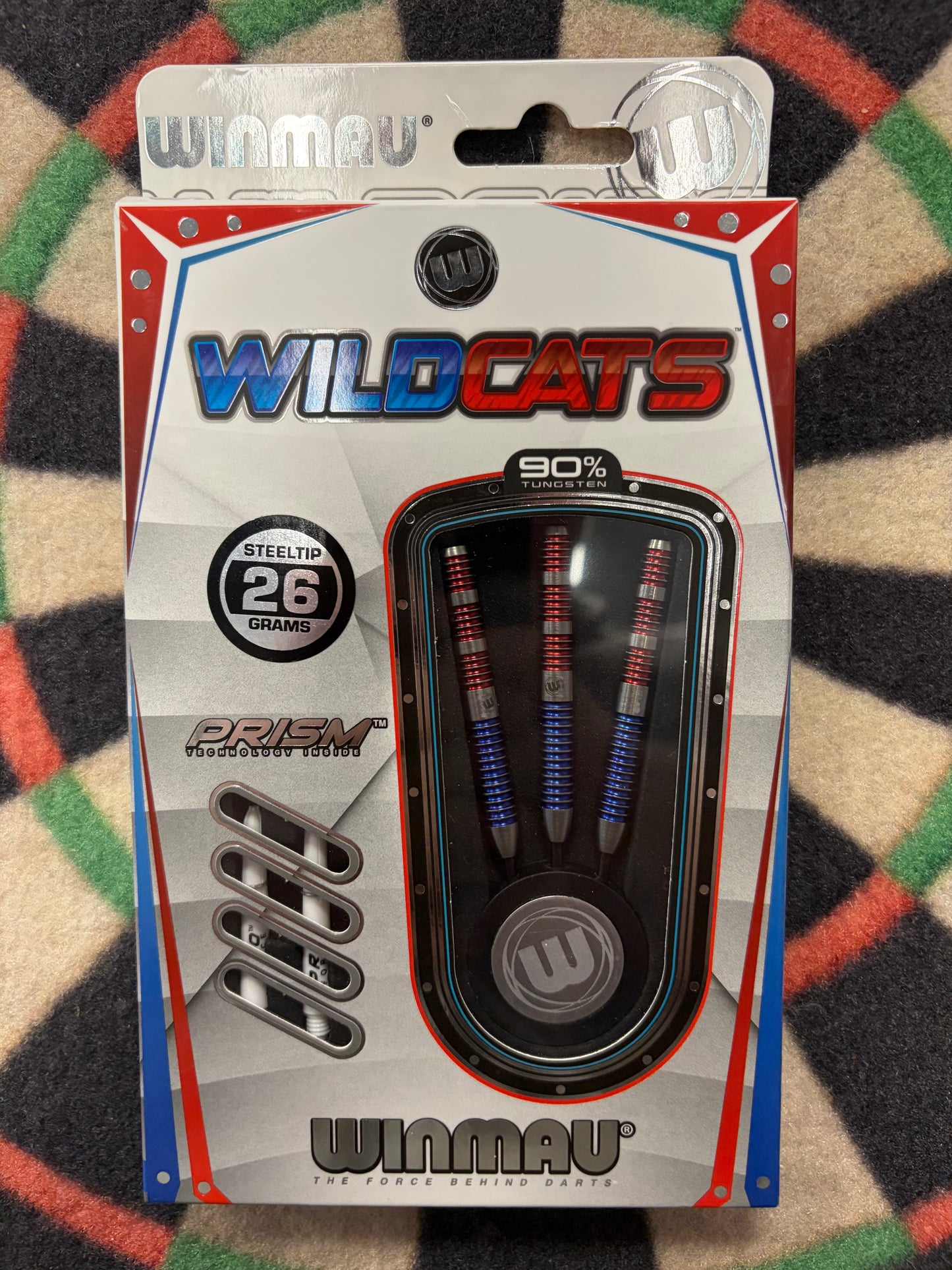 Winmau Wildcats 26g Second Hand Darts 9/10