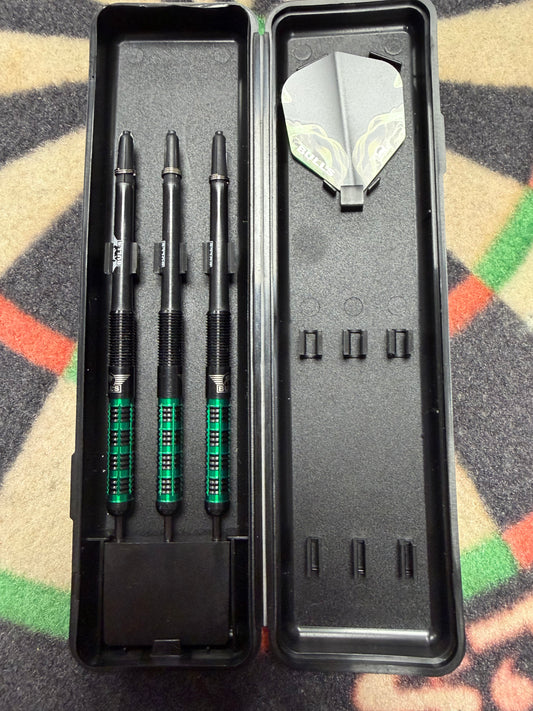 Bulls NL Smoke Green 25g Second Hand Darts 10/10