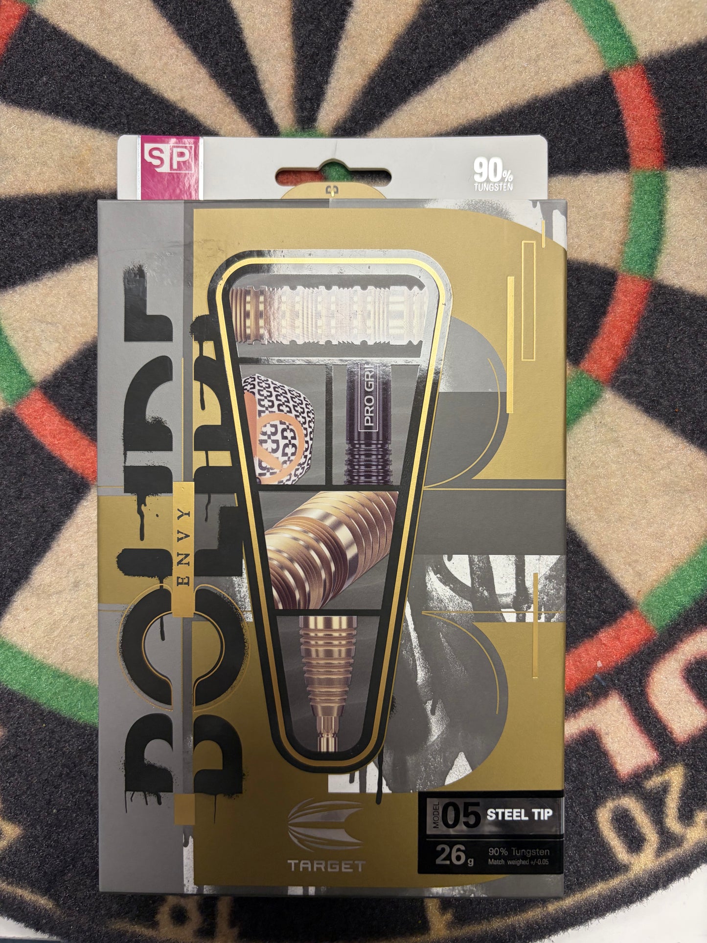 Target Bolide Envy 05 26g Second Hand Darts 9/10