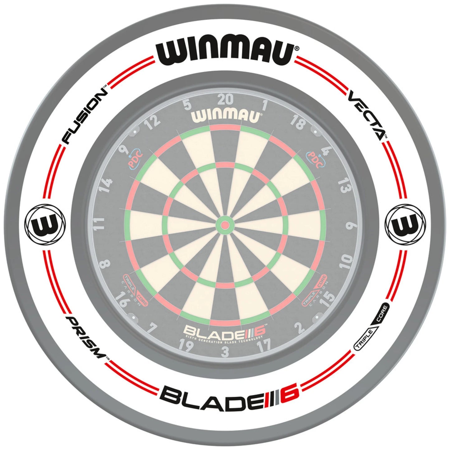 Winmau Pro Line Blade 6 Original White Surround