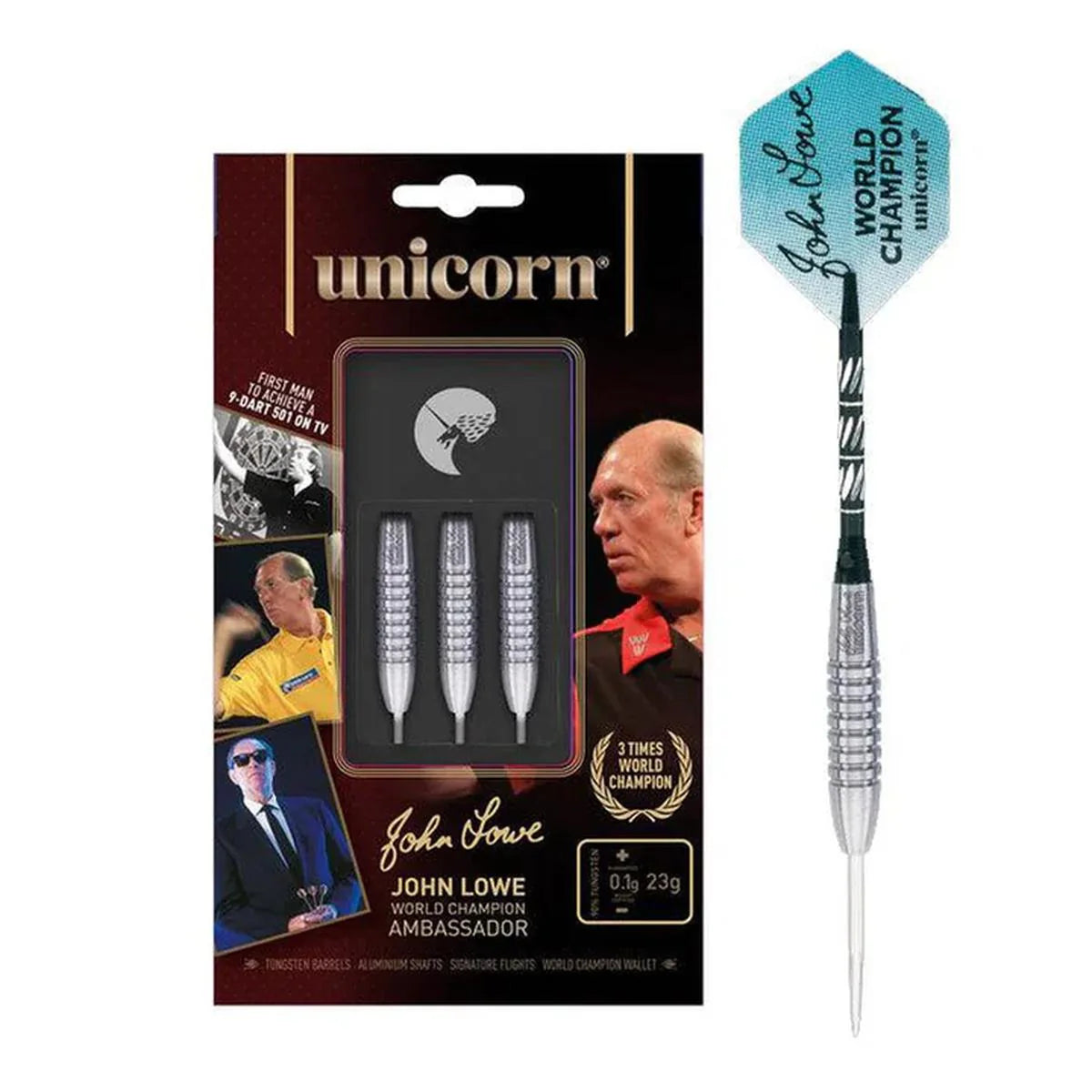 John Lowe Tungsten World Champion Ambassador Darts