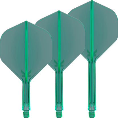 Target Green K-Flex No2 Darts Flights