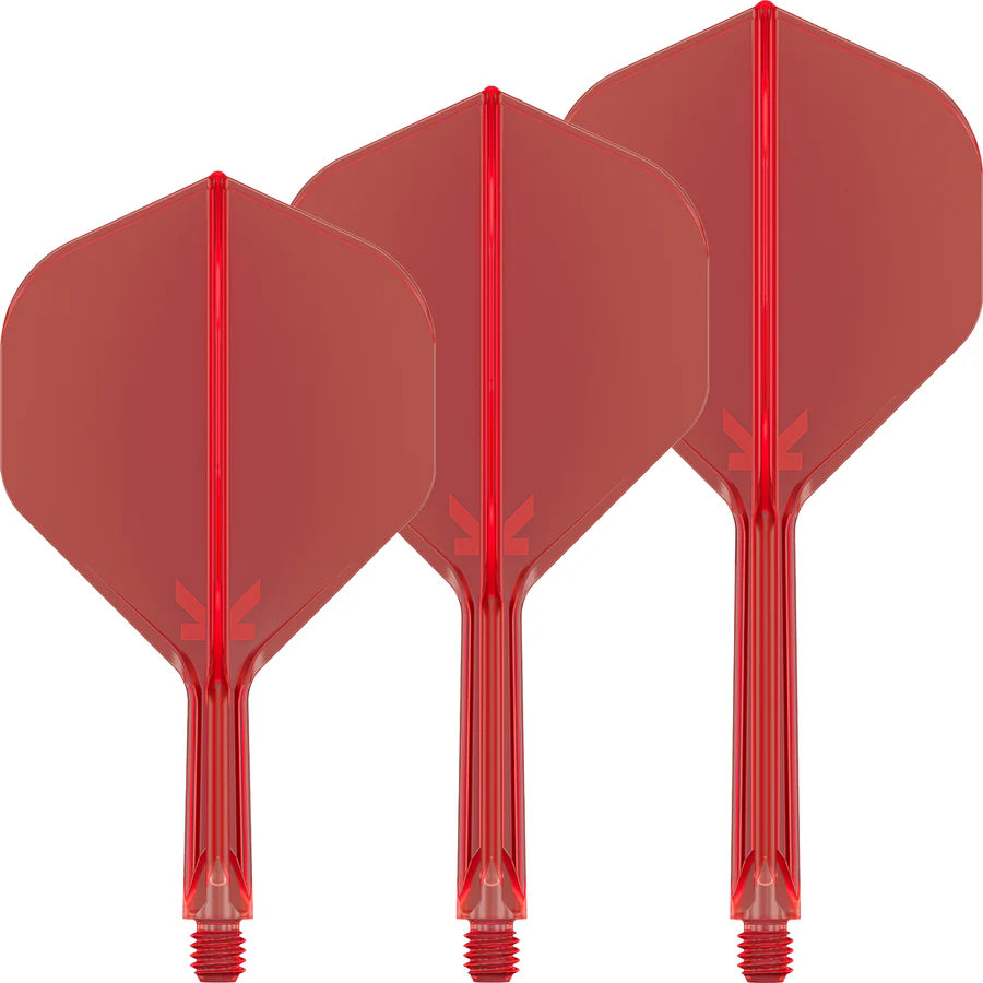 Target Red K-Flex No2 Darts Flights