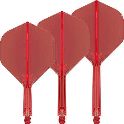 Target Red K-Flex No2 Darts Flights