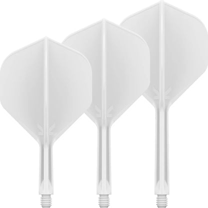 Target White K-Flex No2 Darts Flights
