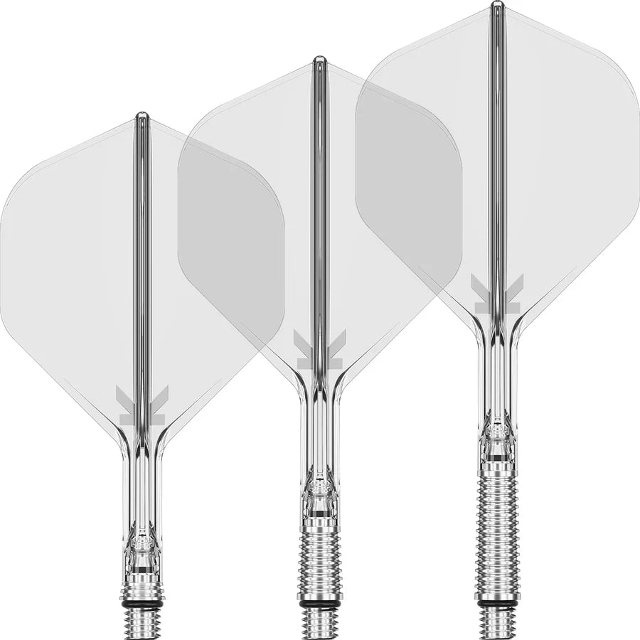 Target K-Shift Clear No2 Spinning Integrated Flights & Shafts