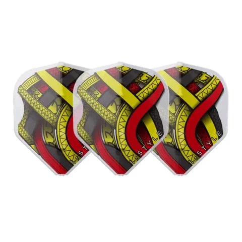 L-Style Darts L-Flight EZ L1 Mike De Decker Type A - White Belgium