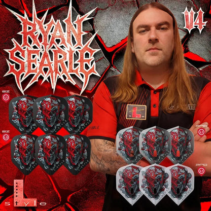 L-Style Darts L-Flight EZ L3 Ryan Searle V4 Black Flights