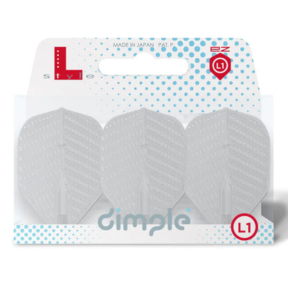 L-Style EZ L1 Standard Dimple Flights – Integrated Champagne Ring