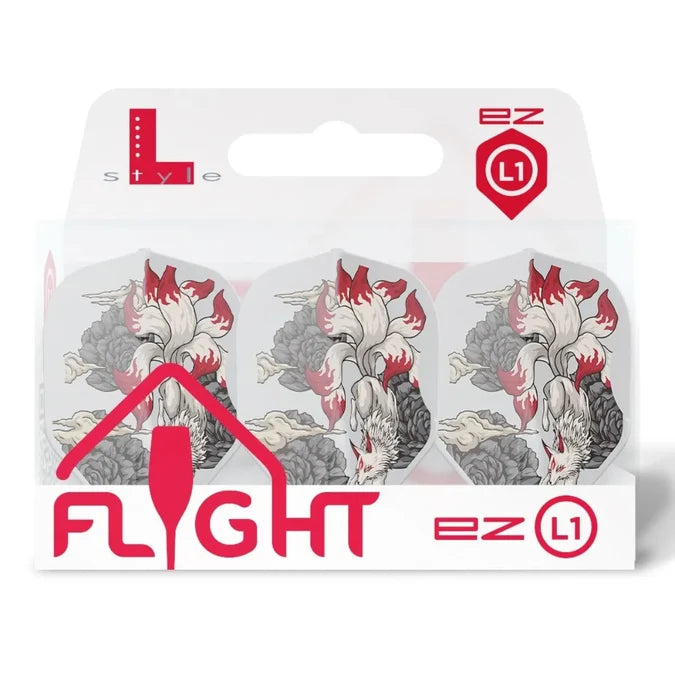 L-Style Darts L-Flight EZ L1 Rika Aoi V1 Flights
