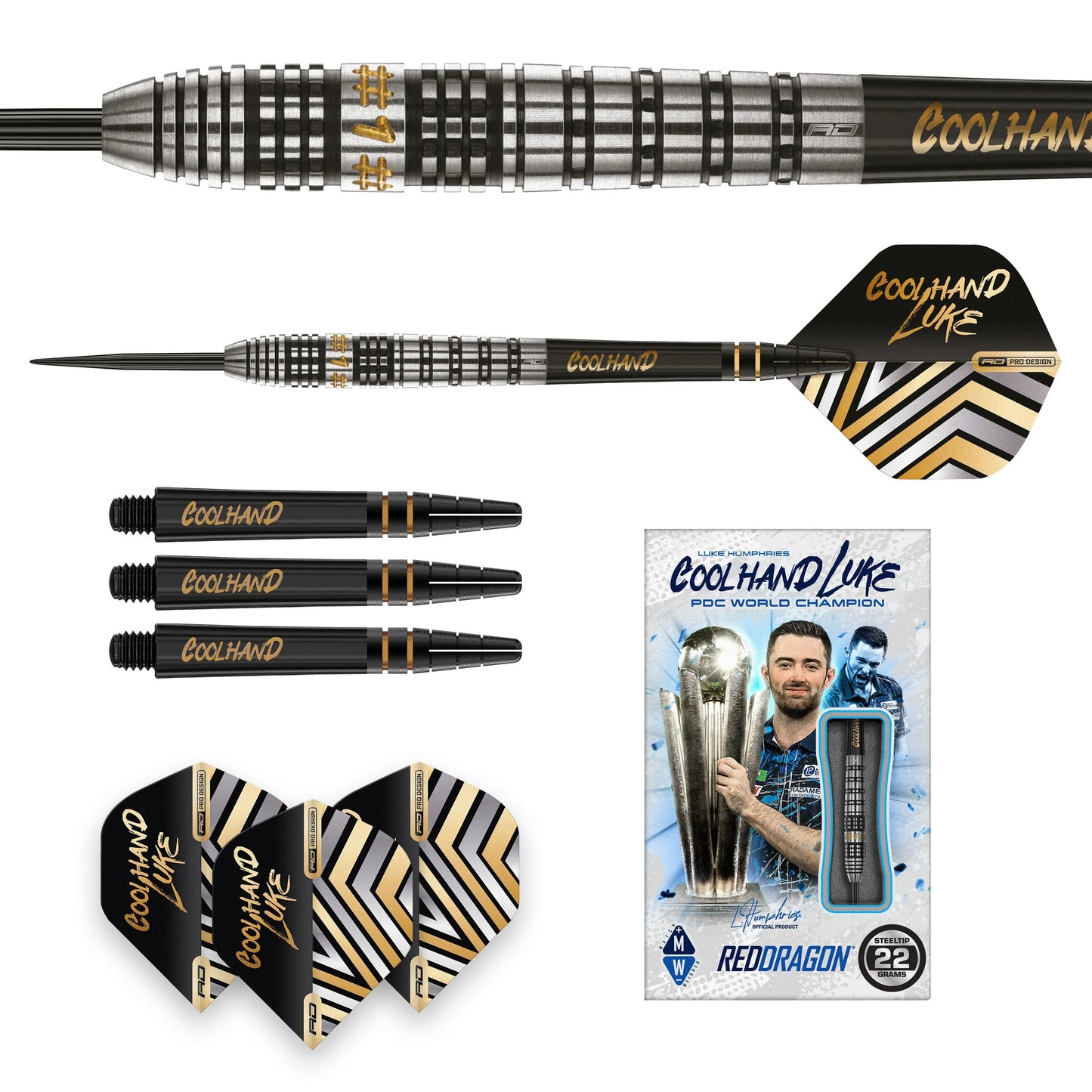 Luke Humphries Prestige 90% Tungsten Darts