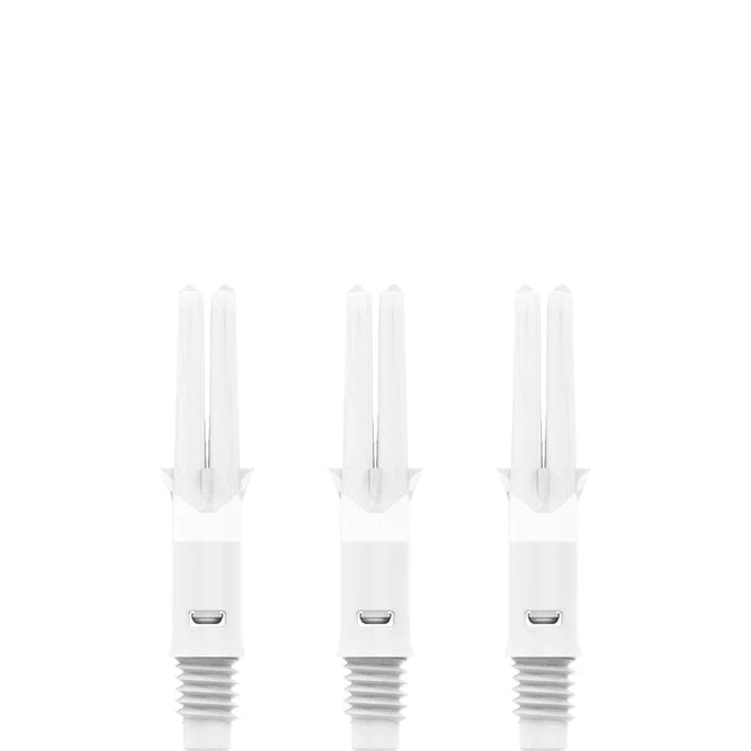 L-Style L-Shafts Straight Silent Spinning Darts Shafts White