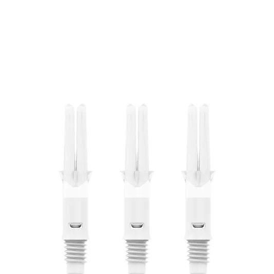 L-Style L-Shafts Straight Silent Spinning Darts Shafts White