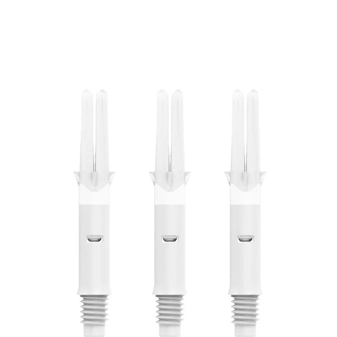 L-Style L-Shafts Straight Silent Spinning Darts Shafts White