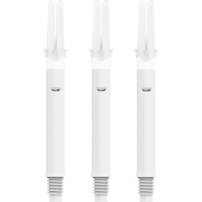 L-Style L-Shafts Straight Silent Spinning Darts Shafts White