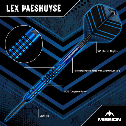 Mission Lex Paeshuyse 90% Tungsten Darts