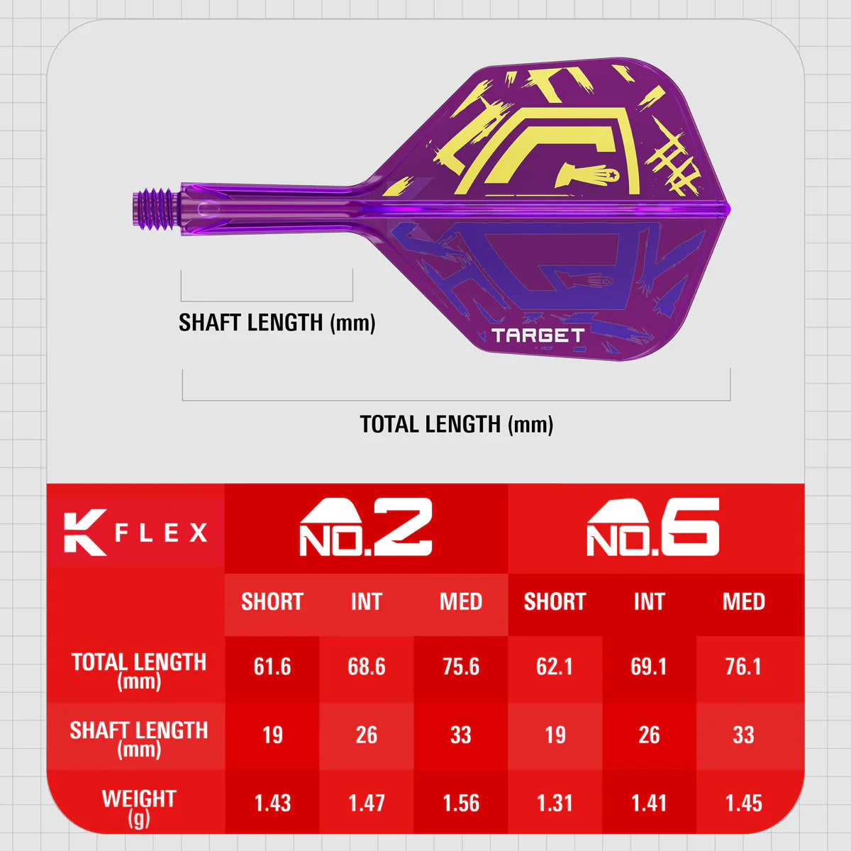 Luke Littler World Champion K-Flex Darts Flights