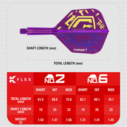Luke Littler World Champion K-Flex Darts Flights