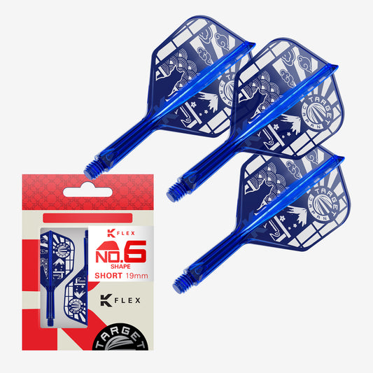 Target Japan 2026 Limited Edition K-Flex Integrated Darts Flights