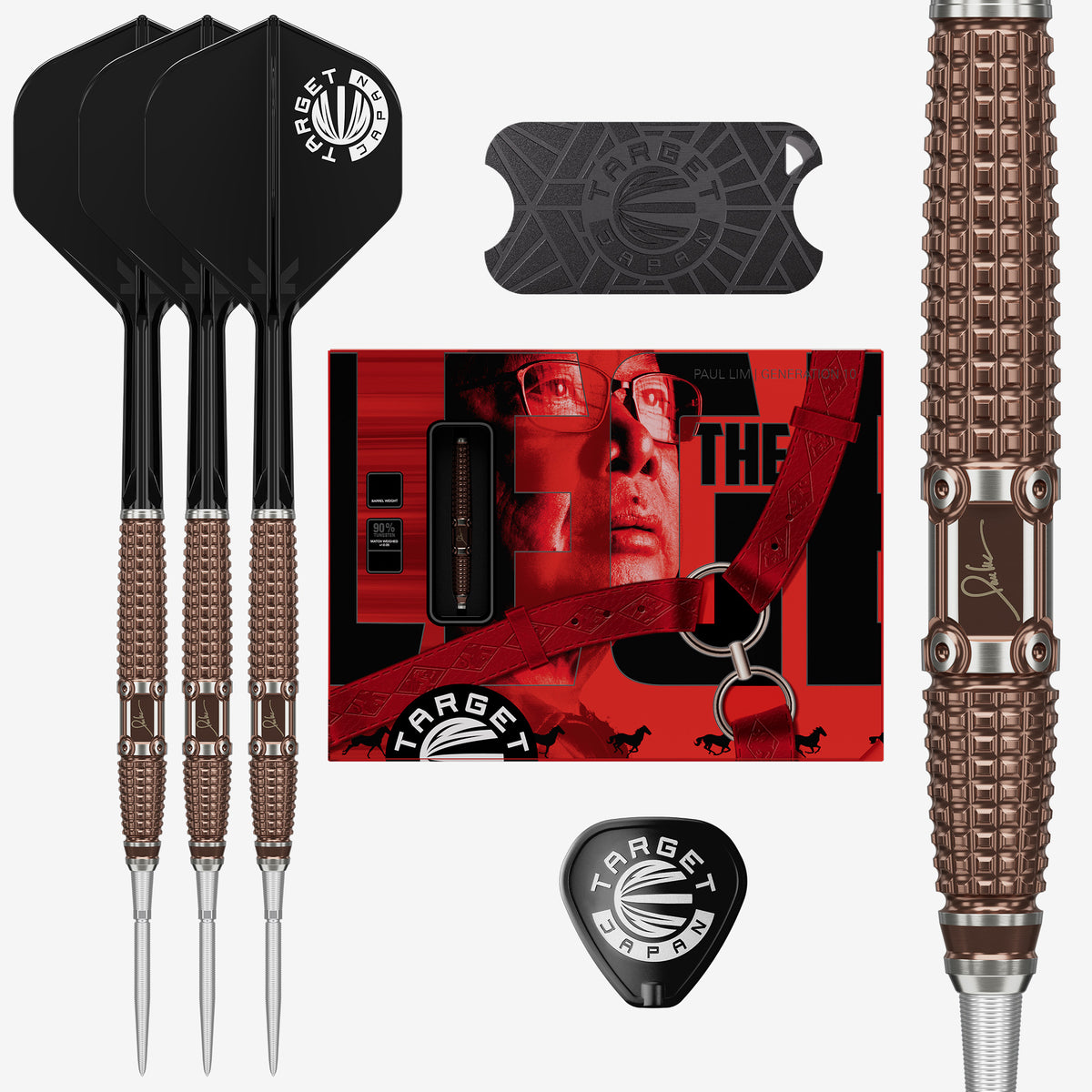 Target Japan Signature Series Paul Lim The Legend G10 90% Tungsten SP Darts