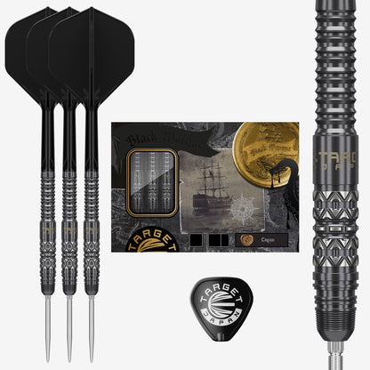 Target Japan Black Marquee Creed 90% Tungsten SP Darts